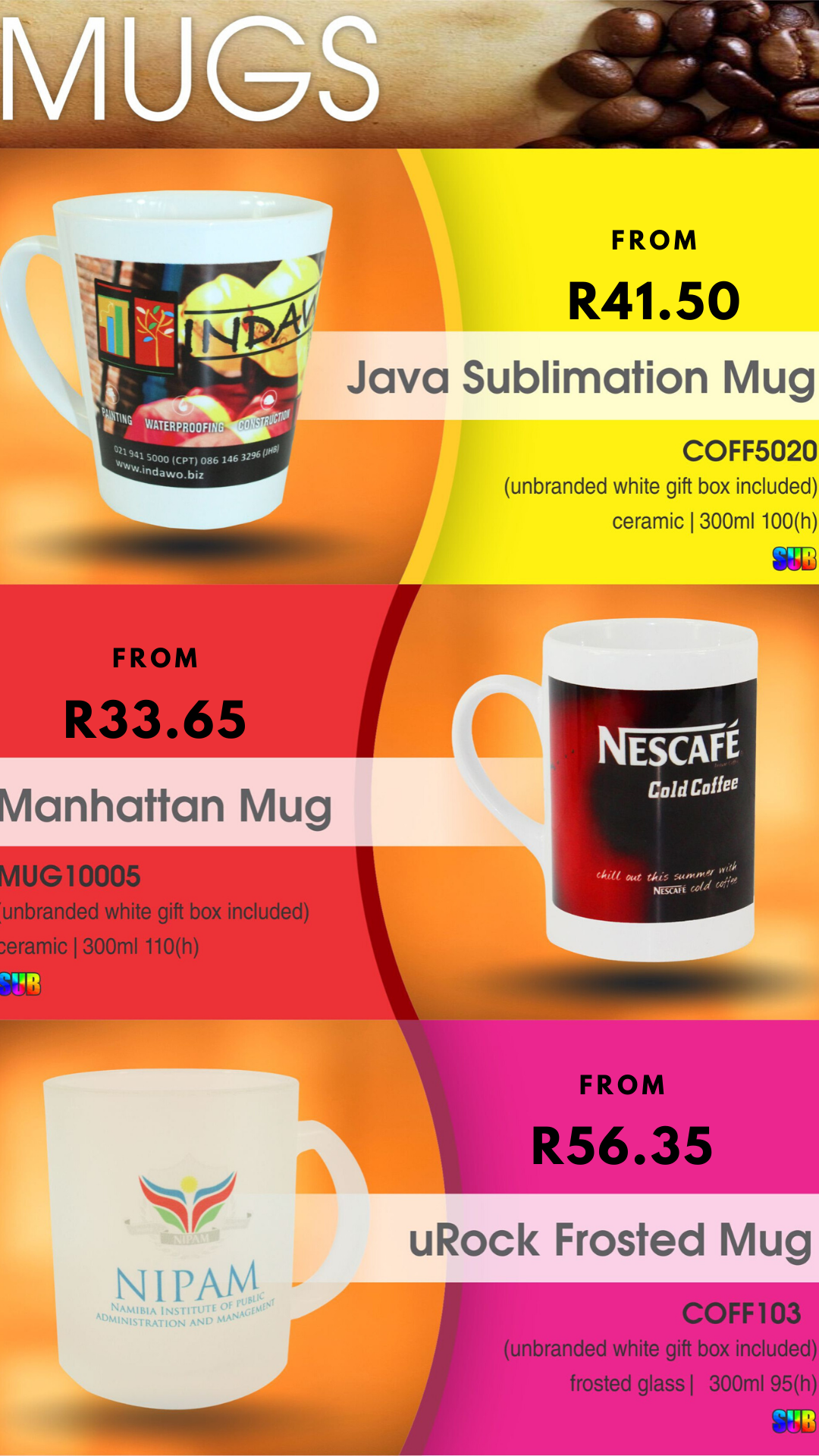 Year End Gifting Idea | Branded Sublimation Mugs